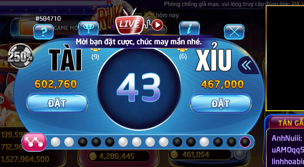 Top Tài Xỉu Online - Bí Quyết Chọn Sân Chơi Uy Tín Nhất 2024
